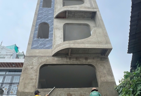 Công tác hoàn thiện nhà Tân Thới Hiệp